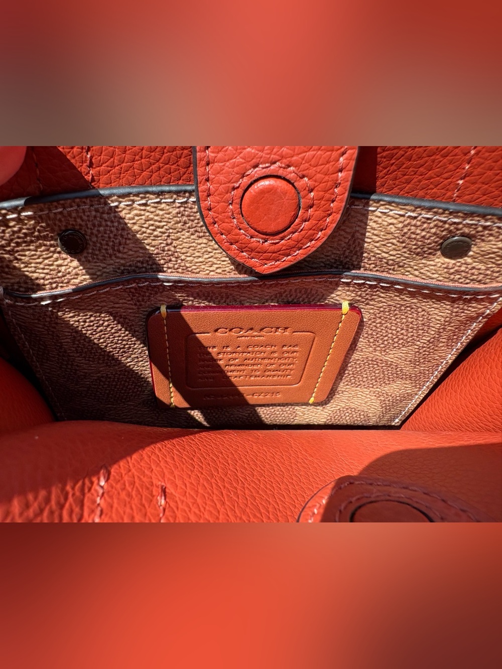 COACH Relay Tote Bag 17 With Coach Tokyo Graphic & Fox Pin CZ215 - Picture 11 of 16